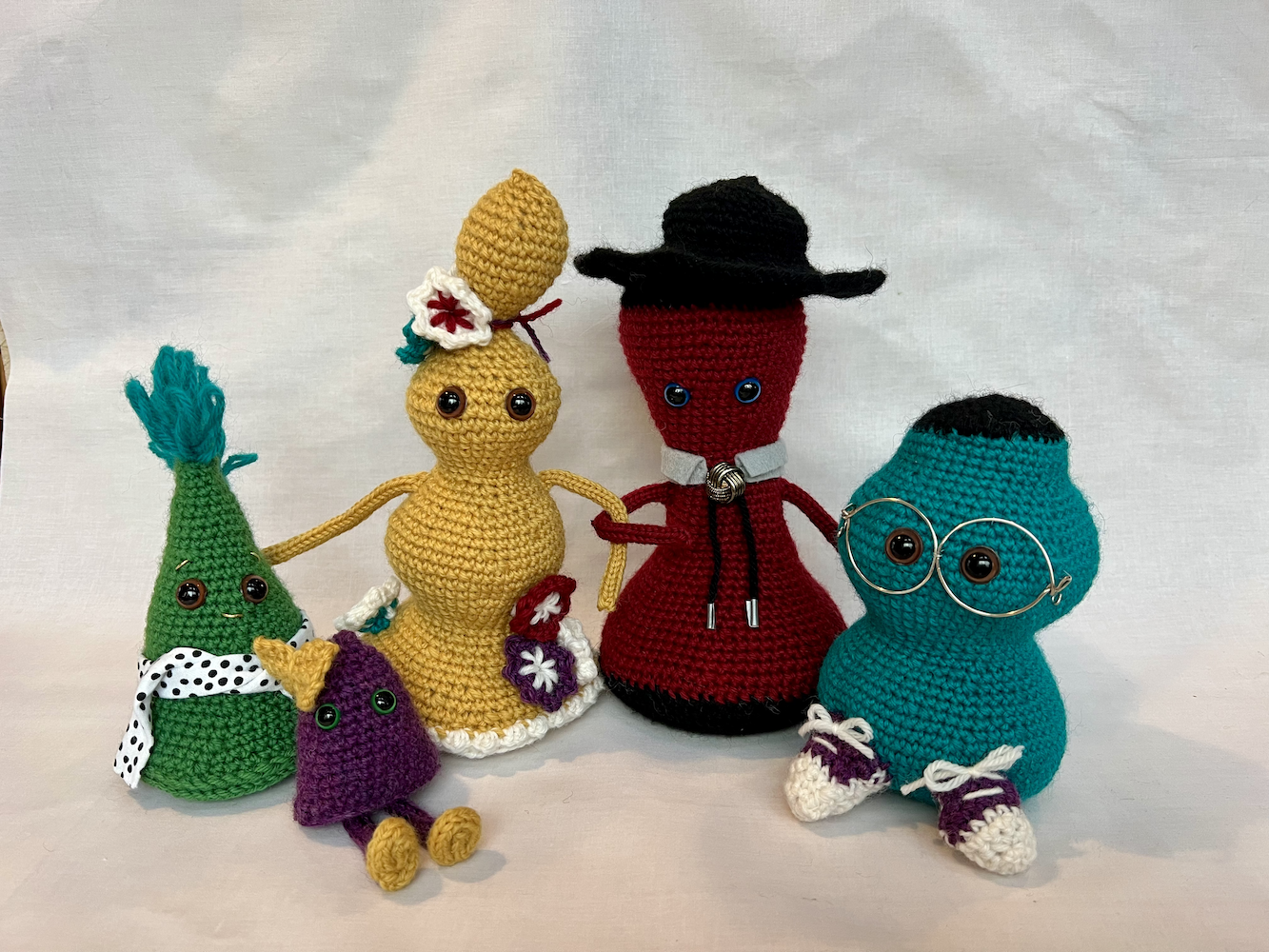 Picture of Crocheted Family